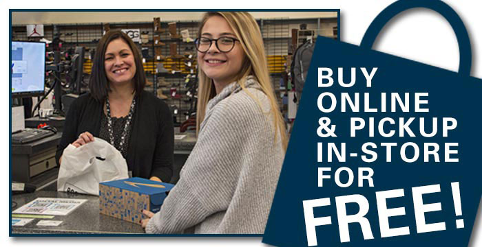 Buy Online & Pick-Up in-Store for FREE!