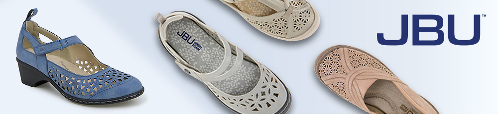 JBU (Jay Bee You) Footwear for women.