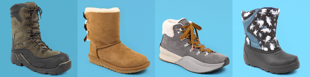 Winter Boots for Women, Men, and Kids.