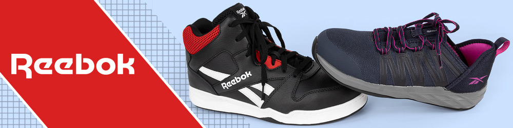 Work Shoes by Reebok for men and women.