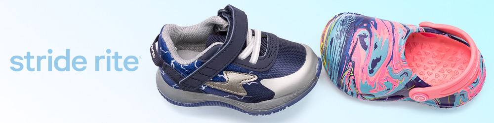 Stride rite shoes and sandals for boys, girls, and toddlers.