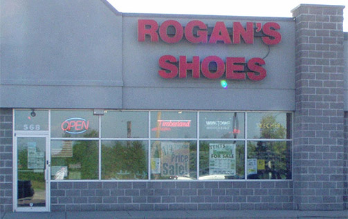 Rogans Shoes Fond du Lac Shoe Store Building Picture
